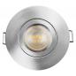 Preview: OSRAM SMART+ MATTER LED Spot Recess GU10 IP65 Adjustable 4,7W RGBW Satin Nickel Einbaustrahler - Einbaudurchmesser 68mm, Einbautiefe 115mm