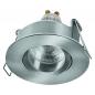 Preview: OSRAM SMART+ MATTER LED Spot Recess GU10 IP65 Adjustable 4,7W RGBW Satin Nickel Einbaustrahler - Einbaudurchmesser 68mm, Einbautiefe 115mm