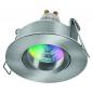 Preview: OSRAM SMART+ MATTER LED Spot Recess GU10 IP65 Adjustable 4,7W RGBW Satin Nickel Einbaustrahler - Einbaudurchmesser 68mm, Einbautiefe 115mm