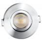 Preview: OSRAM SMART+ MATTER LED Spot Recess GU10 IP65 Adjustable 4,7W RGBW Chrome Einbaustrahlerr - Einbaudurchmesser 68mm, Einbautiefe 115mm