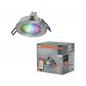 Preview: OSRAM SMART+ MATTER LED Spot Recess GU10 Adjustable 4,7W RGBW Satin Nickel IP20 Einbaustrahler - Einbaudurchmesser 68mm, Einbautiefe 100mm