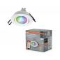 Preview: OSRAM SMART+ MATTER LED Spot Recess GU10 Adjustable 4,7W RGBW Sandweiß IP20 Einbaustrahler - Einbaudurchmesser 68mm, Einbautiefe 100mm