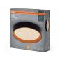 Preview: OSRAM ORBIS LARIOS 290mm 16W CLICK DIM 830 HOLZDEKOR SCHWARZ DECKENLAMPE