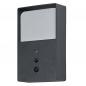 Preview: OSRAM ENDURA Style USB Volt Square Sensor IP54 Dark Grey Akku Außenwandleuchte