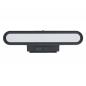 Preview: OSRAM ENDURA Style USB Volt Oval Sensor IP54 Dark Grey Akku Außenwandleuchte