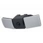 Preview: OSRAM ENDURA Style USB Volt 2 Flood Adjustable Sensor IP54 Dark Grey Akku Außenstrahler