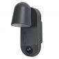 Preview: OSRAM ENDURA Style USB Adjustable Round Sensor IP54 Dark Grey Akku Außenwandleuchte