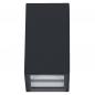 Preview: OSRAM ENDURA Style USB Wall Step Slim Sensor IP44 Dark Grey Akku LED Außenwandleuchte mit Bewegungsmelder