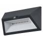 Preview: OSRAM ENDURA Style USB Wall Step Wide Sensor IP44 Dark Grey Akku LED Außenwandleuchte mit Bewegungsmelder