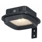 Preview: OSRAM ENDURA Style USB Wall Step Slim Sensor IP44 Dark Grey Akku LED Außenwandleuchte mit Bewegungsmelder