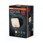 Preview: OSRAM ENDURA Style USB Adjustable Square Sensor IP54 Dark Grey Gartenhaus Akku Außenwandleuchte