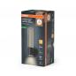 Preview: OSRAM ENDURA Decor Filament Wall Daylight Sensor 8W IP54 Dark Grey Außenwandleuchte