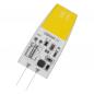 Preview: OSRAM G4 LED PIN MICRO 2,5W warmweiß 300lm 260° 2700K klar – LED 12V Stiftsockellampe 30W Ersatz dimmbar