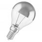 Preview: OSRAM E14 LED Superstar Classic P Mirror COB 3,4W warmweiß 400lm Silber – dimmbar
