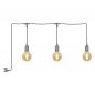 Preview: OSRAM ENDURA Decor Portable Pendant Hängelampe 7m 3x4W E27 IP44 Grau