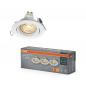 Preview: OSRAM GU10 LED Spot Set Recess Twistlock Einbaustrahler 2,6W 2700K -  Einbaudurchmesser 75mm, Einbautiefe 100mm