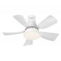 Preview: OSRAM Ceiling Fan Leste Deckenventilator mit Licht 21W CCT Weiß