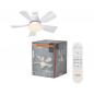 Preview: OSRAM Ceiling Fan Nordes 38W CCT RGB Deckenventilator mit Licht 3000-6500K dimmbar