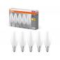 Preview: 5er-PACK OSRAM LED Leuchtmittel E14 MATT 4W=40W warmweisses Licht