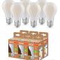 Preview: 6er Set OSRAM E27 besonders effiziente LED Lampen matt 5W wie 75W 4000K neutralweißes Licht - beste Energie Effizienz Klasse