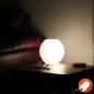 Preview: OSRAM E27 LED Superstar Classic A Mirror COB 7W warmweiß 700lm Silber – dimmbar