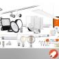 Preview: 4er-PACK OSRAM LED E14 Leuchtmittel in Kerzenform MATT 4,9W wie 40W warmweisses Licht