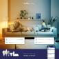 Preview: Nordlux Smart Light LED-Leuchtmittel Kerze E14 mit 4,7W 430lm Bluetooth