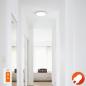 Preview: OSRAM Dimmbare flache LED Deckenleuchte Orbis Ø31cm mit Fernbedienung und wechslbarer Farbtemperatur