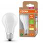 Preview: OSRAM E27 LED Leuchtmittel leistungsstark & besonders effizient matt 2,2W wie 40W 3000K warmweißes Licht - beste Energie Effizienz Klasse