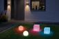 Preview: Paulmann 94176 Outdoor Plug & Shine Stone leuchtende Gartenkugel