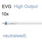 Preview: 10 x 120cm T5 Philips MASTER HO LEDtube HF 26W wie 54W 3900lm für EVG universalweißes Licht 4000K