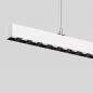 Preview: Siteco Silica 21 Hängeleuchte direkt/indirekt symmetrisch breit strahlend, ELDACON® L, Darklight-Reflektor, schwarz, Lichtfarbe 840, UGR ≤ 19, DALI 2, verkehrsweiß (RAL 9016)