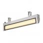 Preview: SLV 1006268 VANO WING SP DALI Wandaufbauleuchte grau 25W 1400lm 3000K CRI80 120° DALI