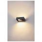 Preview: SLV 1006314 ESKINA FRAME WL double Wandaufbauleuchte anthrazit 27W 2200/2400lm 3000/4000K CRI80 95°