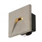 Preview: SLV 1006406 CONCRETO EL Wandeinbauleuchte grau 3.2W 45lm 3000K