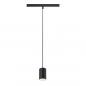 Preview: SLV 1006781 NUMINOS XS 48V TRACK DALI Pendelleuchte schwarz / weiß 8.7W 700lm 3000K CRI90 40°