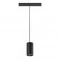 Preview: SLV 1006833 NUMINOS S 48V TRACK DALI Pendelleuchte schwarz / chrom 16W 1050lm 3000K CRI90 20°