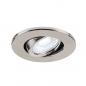 Preview: SLV 1007093 UNIVERSAL DOWNLIGHT Abdeckung für Downlight IP20 schwenkbar rund aluminium