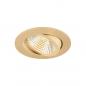 Preview: SLV 1007447 NEW TRIA® 95 Deckeneinbauring D: 11 H: 2.6 cm IP 20 roségold