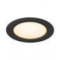 Preview: SLV 1007481 DOWNLIGHT V 150 flache Abdeckung schwarz