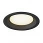Preview: SLV 1007483 DOWNLIGHT V 150 leicht versenkte Abdeckung schwarz