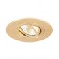 Preview: SLV 1007633 NEW TRIA® 75 XL Deckeneinbauring D: 11 H: 2.6 cm IP20 roségold