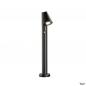 Preview: SLV 1008014 T-TUBE 70 POLE, Outdoor Stehleuchte, GU10, single, Sensor, IP44, max. 10 W, schwarz
