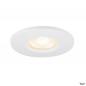 Preview: SLV 1008068 UNIVERSAL DOWNLIGHT Abdeckung, für Downlight, IP65, rund, weiß