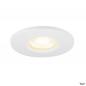 Preview: SLV 1008068 UNIVERSAL DOWNLIGHT Abdeckung, für Downlight, IP65, rund, weiß