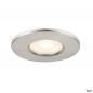 Preview: SLV 1008069 UNIVERSAL DOWNLIGHT Abdeckung, für Downlight, IP65, rund, aluminium