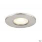 Preview: SLV 1008069 UNIVERSAL DOWNLIGHT Abdeckung, für Downlight, IP65, rund, aluminium