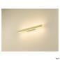Preview: SLV 1008086 ONE LINEAR 50, Wandaufbauleuchte, UP/DOWN, 2700/3000 K, PHASE, messing