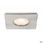 Preview: SLV 1008097 UNIVERSAL DOWNLIGHT Abdeckung, für Downlight, IP65, eckig, aluminium