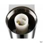 Preview: SLV 1008106 VARYT, Wandaufbauleuchte, rund, 1x max. 6 W, E14, chrom
